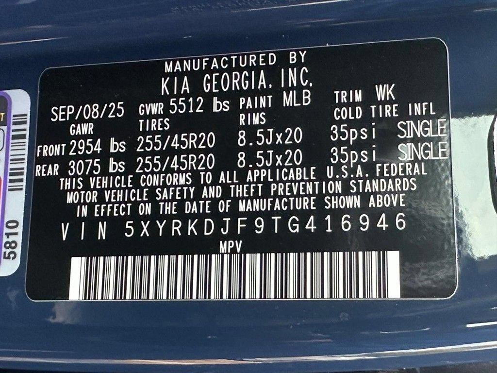 New 2026 Kia Sorento SX AWD/4WD image 26