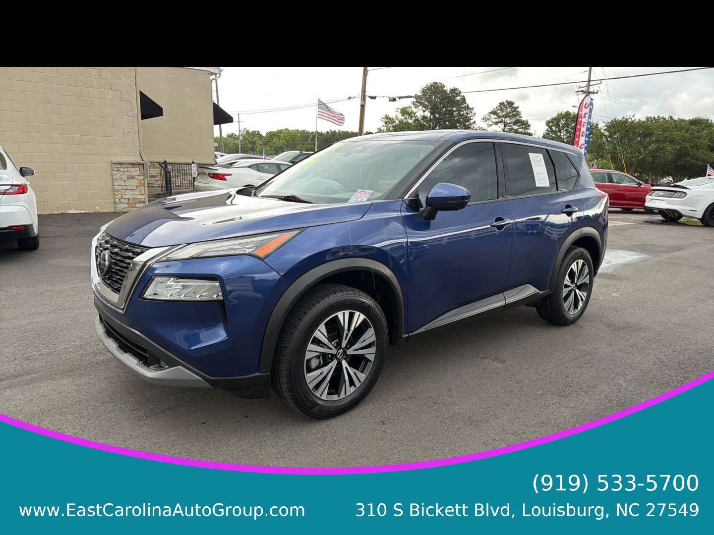Used 2021 Nissan Rogue SV FWD image 1