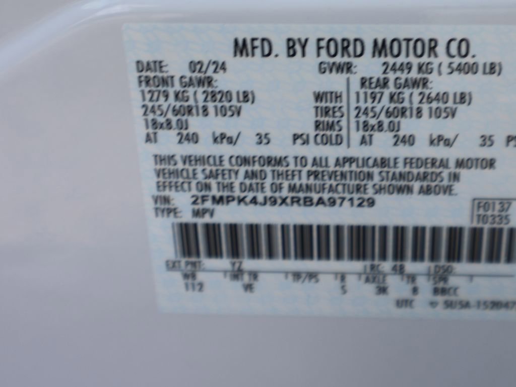 Used 2024 Ford Edge SEL w/ Convenience Package AWD/4WD image 41
