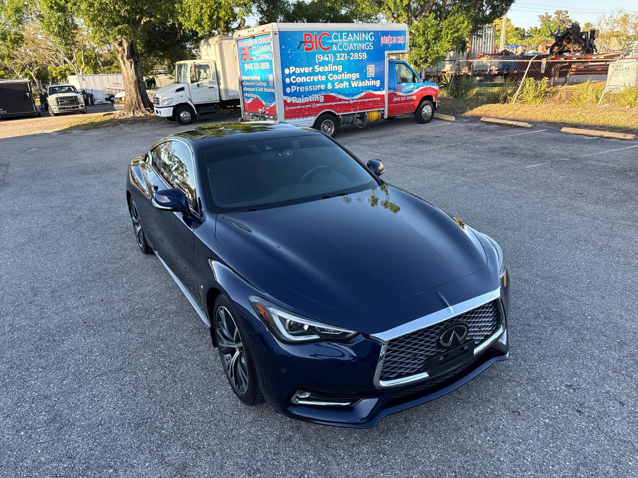 Used 2021 INFINITI Q60 3.0t Luxe w/ Essential Package image 3