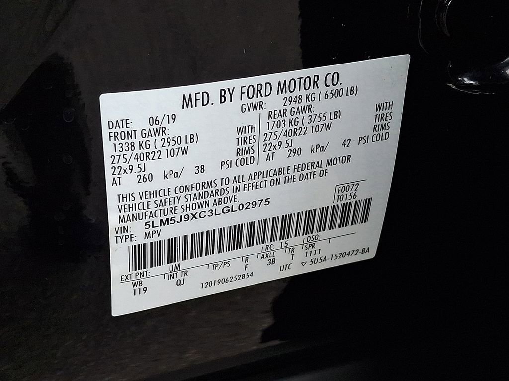 Used 2020 Lincoln Aviator Black Label w/ Dynamic Handling Package image 27