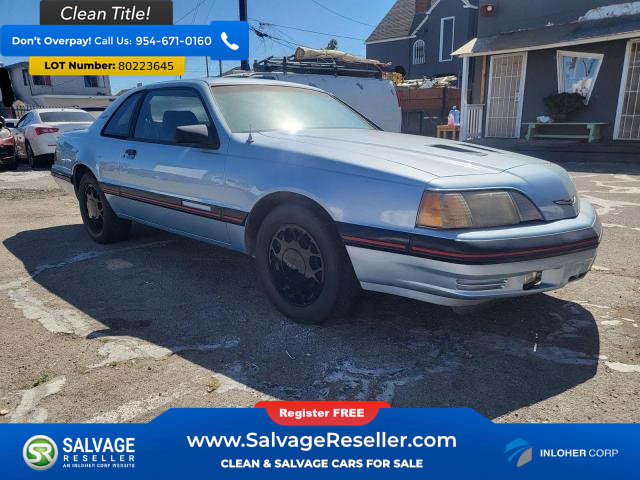 Used 1987 Ford Thunderbird
