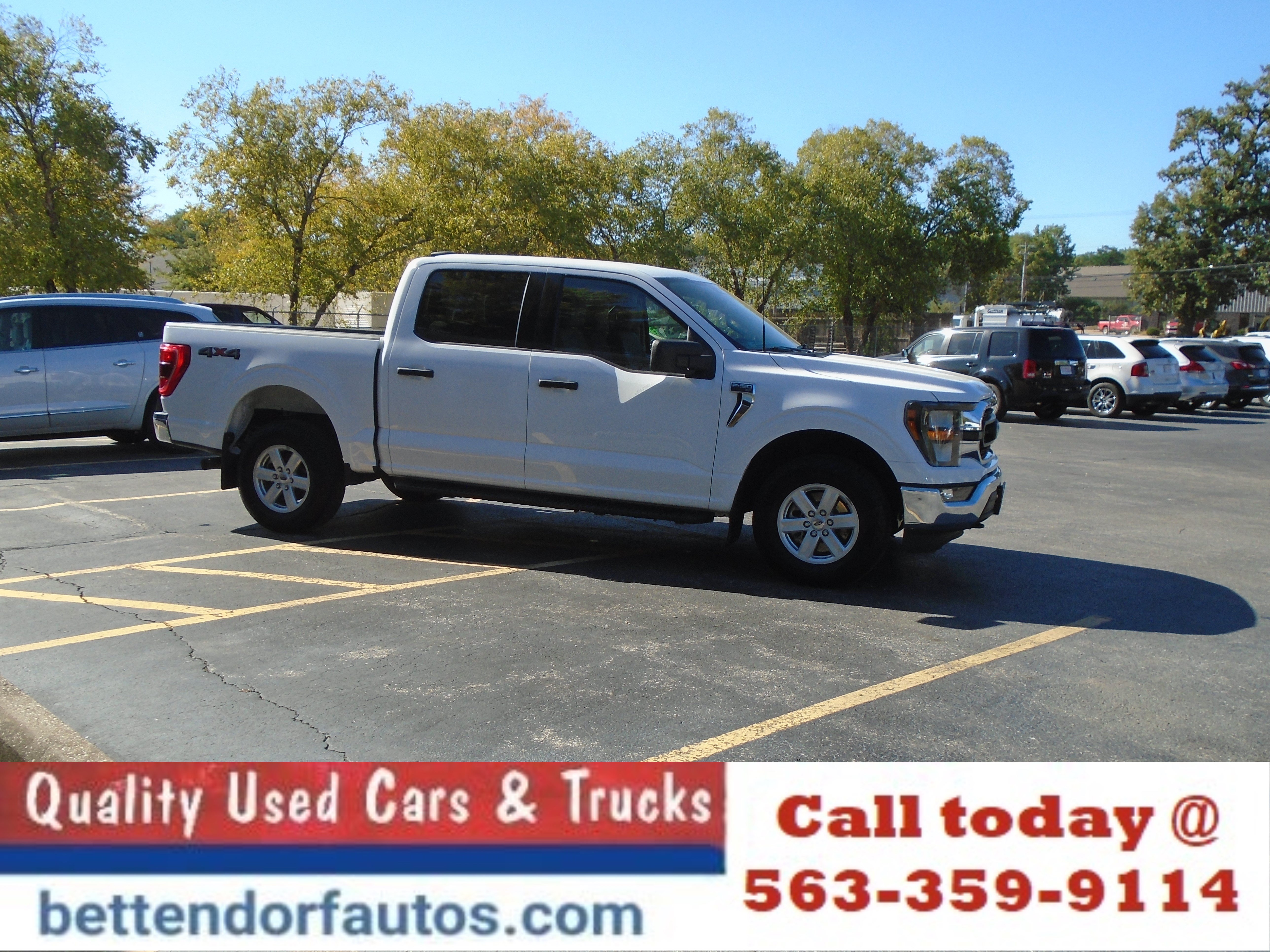 Used 2023 Ford F150 XLT w/ Equipment Group 301A Mid AWD/4WD image 3