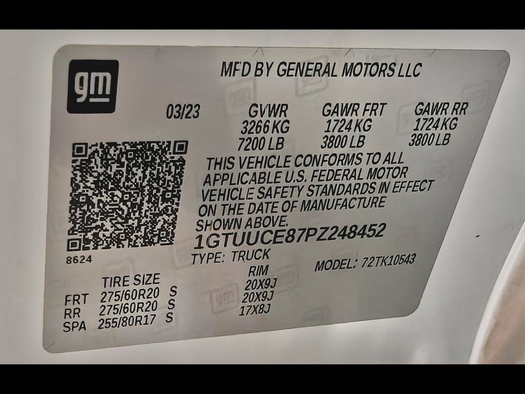 Used 2023 GMC Sierra 1500 Elevation image 64