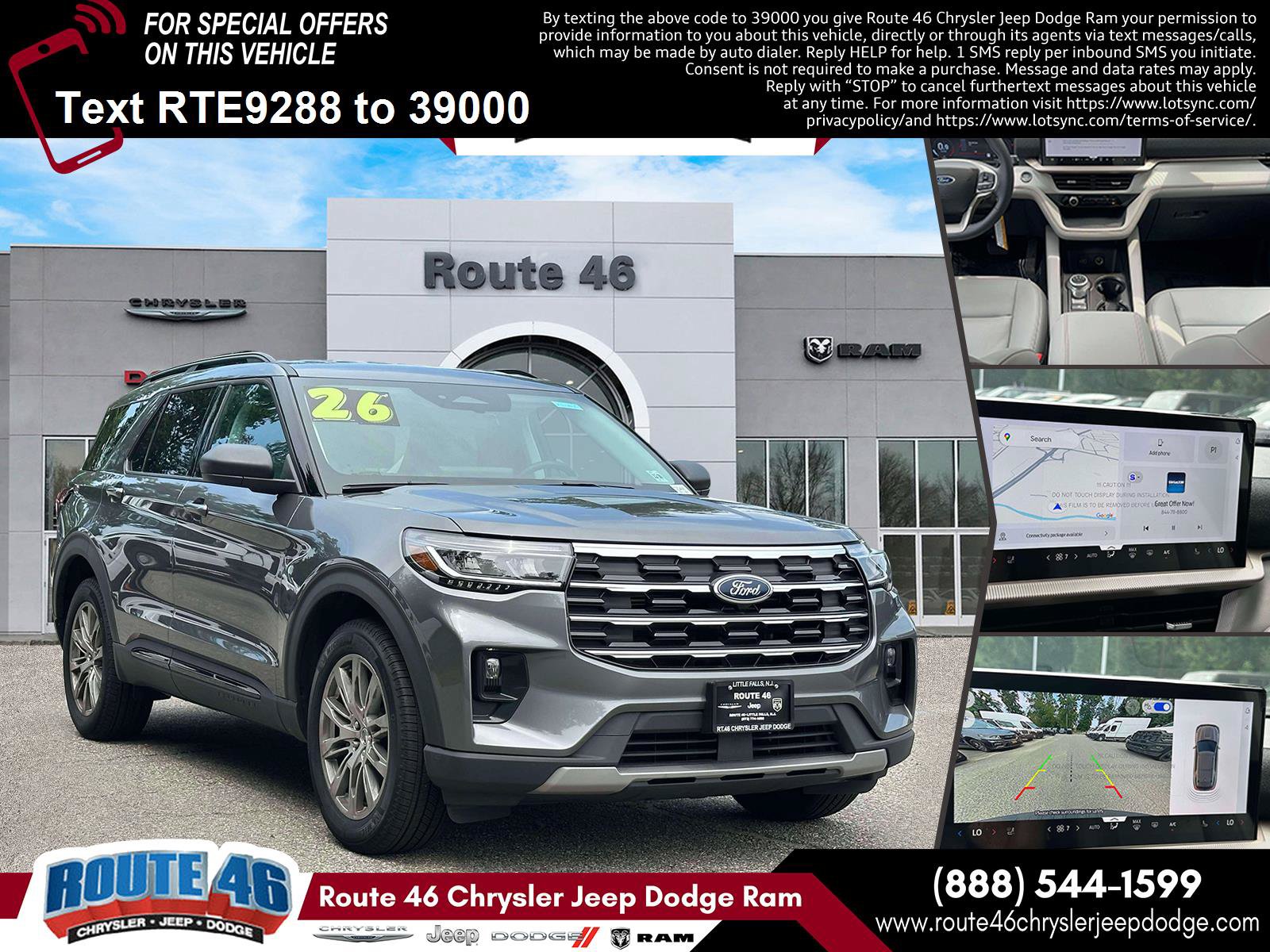 Used 2026 Ford Explorer Active w/ Active Comfort Package