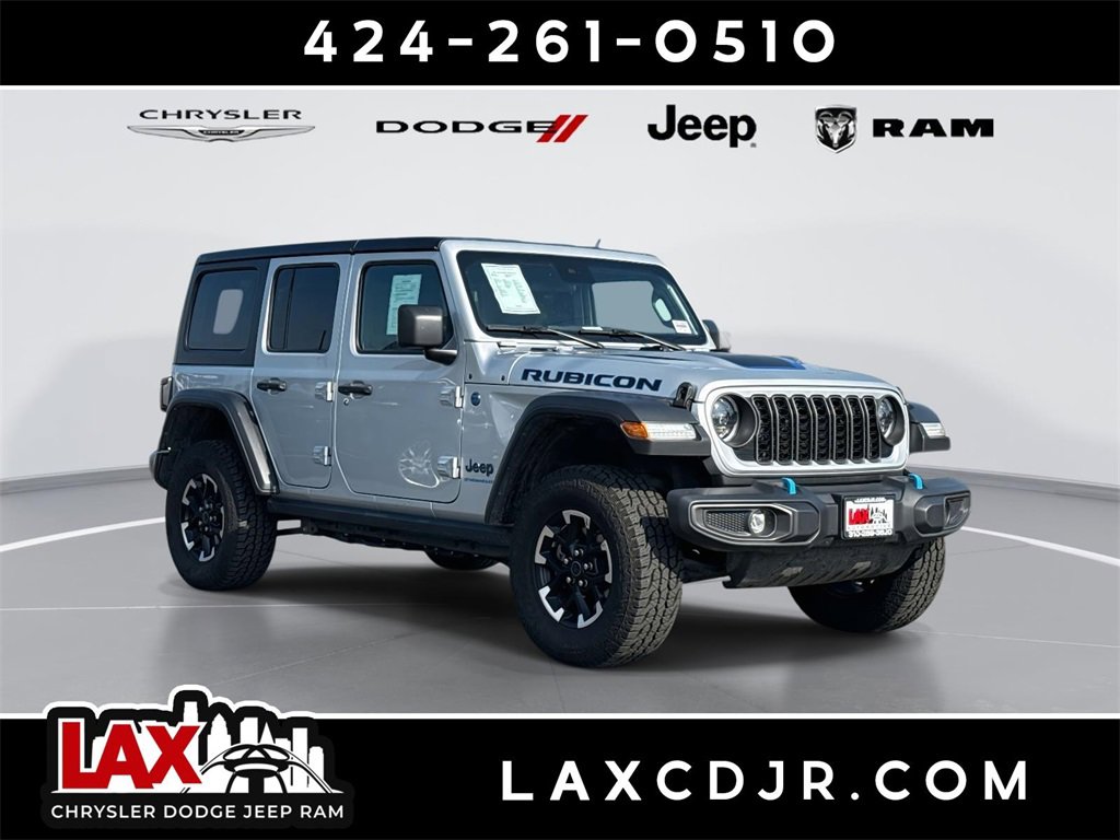 Used 2024 Jeep Wrangler Unlimited Rubicon 4xe image 1