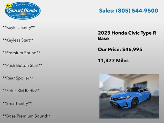 Used 2023 Honda Civic Type R image 8