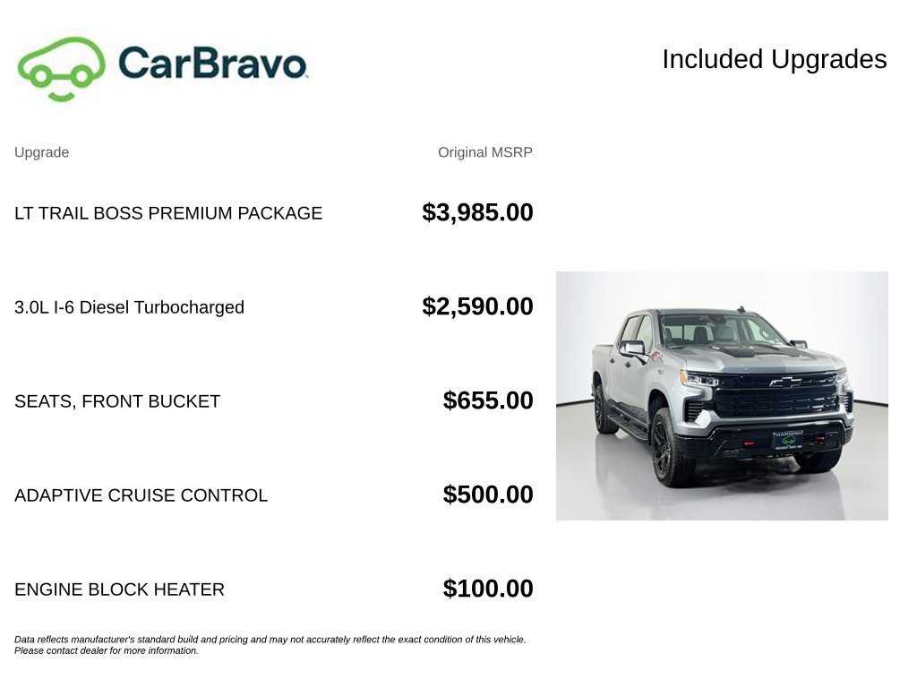 Certified 2026 Chevrolet Silverado 1500 LT Trail Boss AWD/4WD image 16