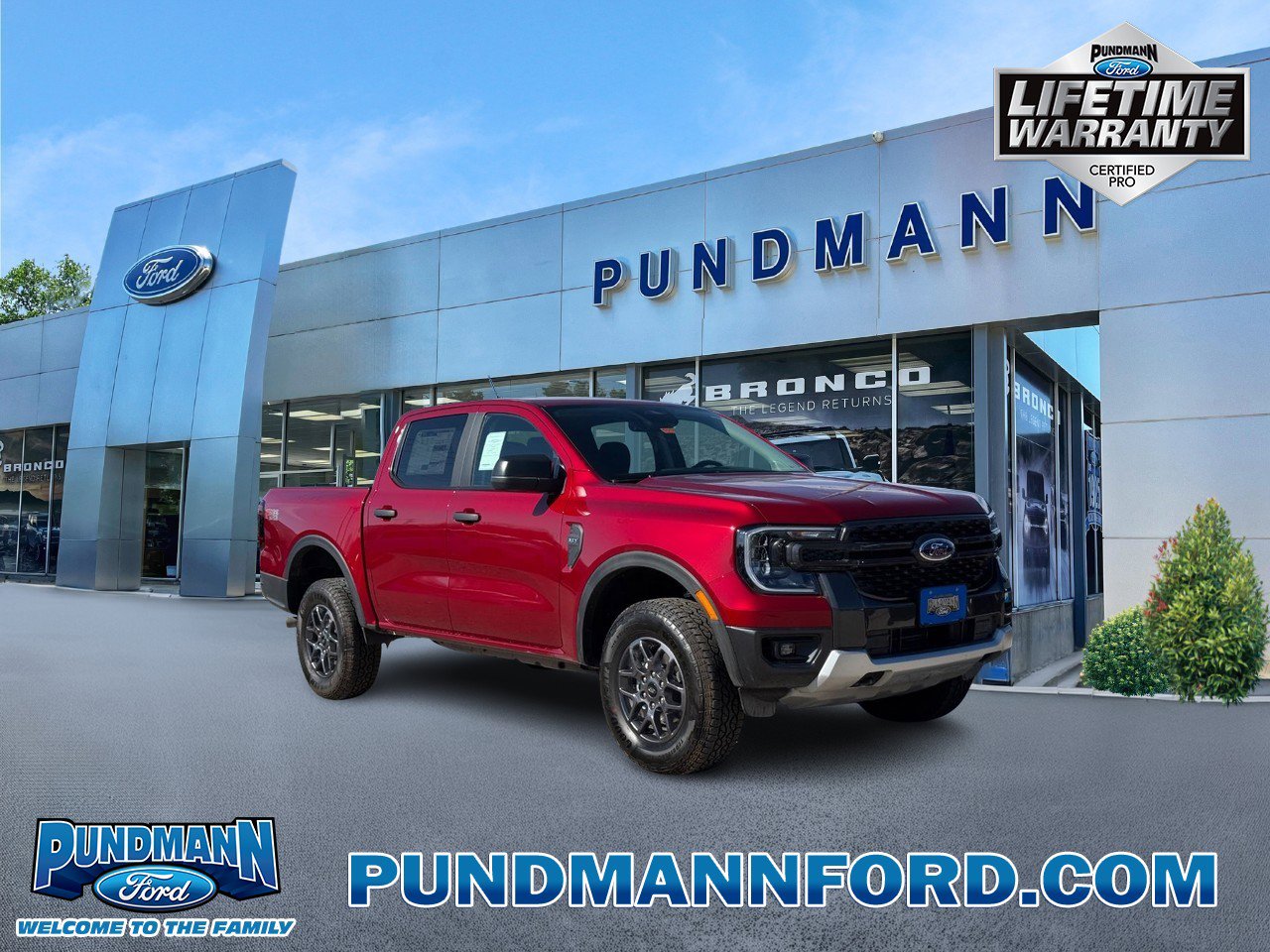 New 2026 Ford Ranger XLT w/ Equipment Group 301A High AWD/4WD image 1