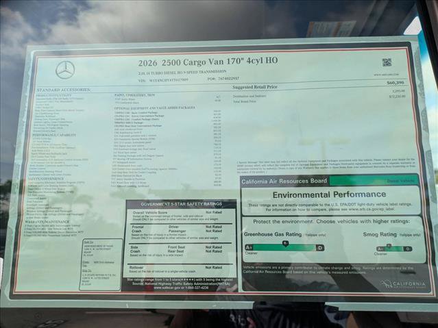 New 2026 Mercedes-Benz Sprinter 2500 image 16