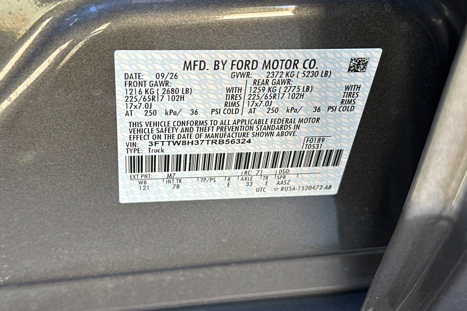 New 2026 Ford Maverick XLT FWD image 27