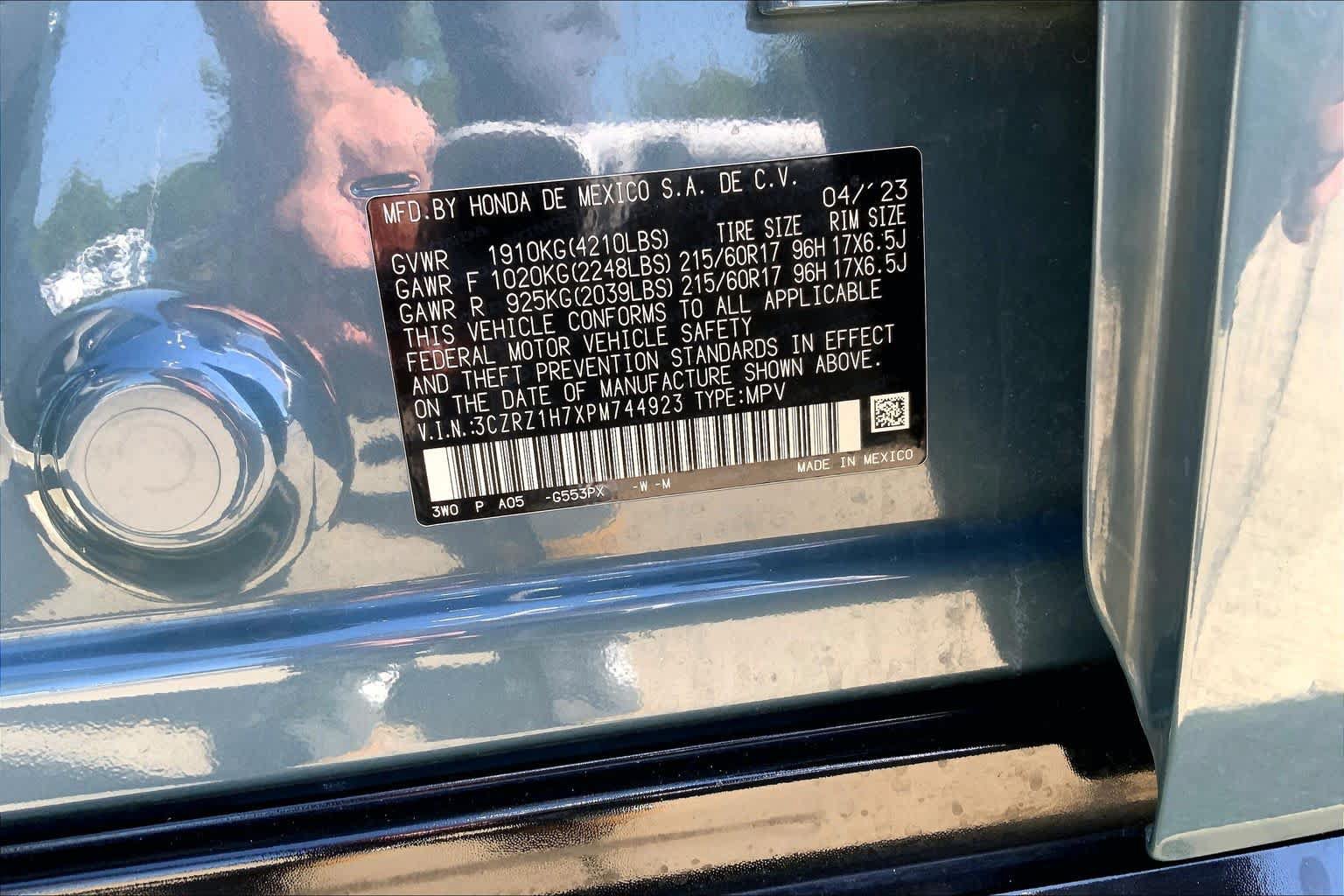 Used 2023 Honda HR-V EX-L image 33