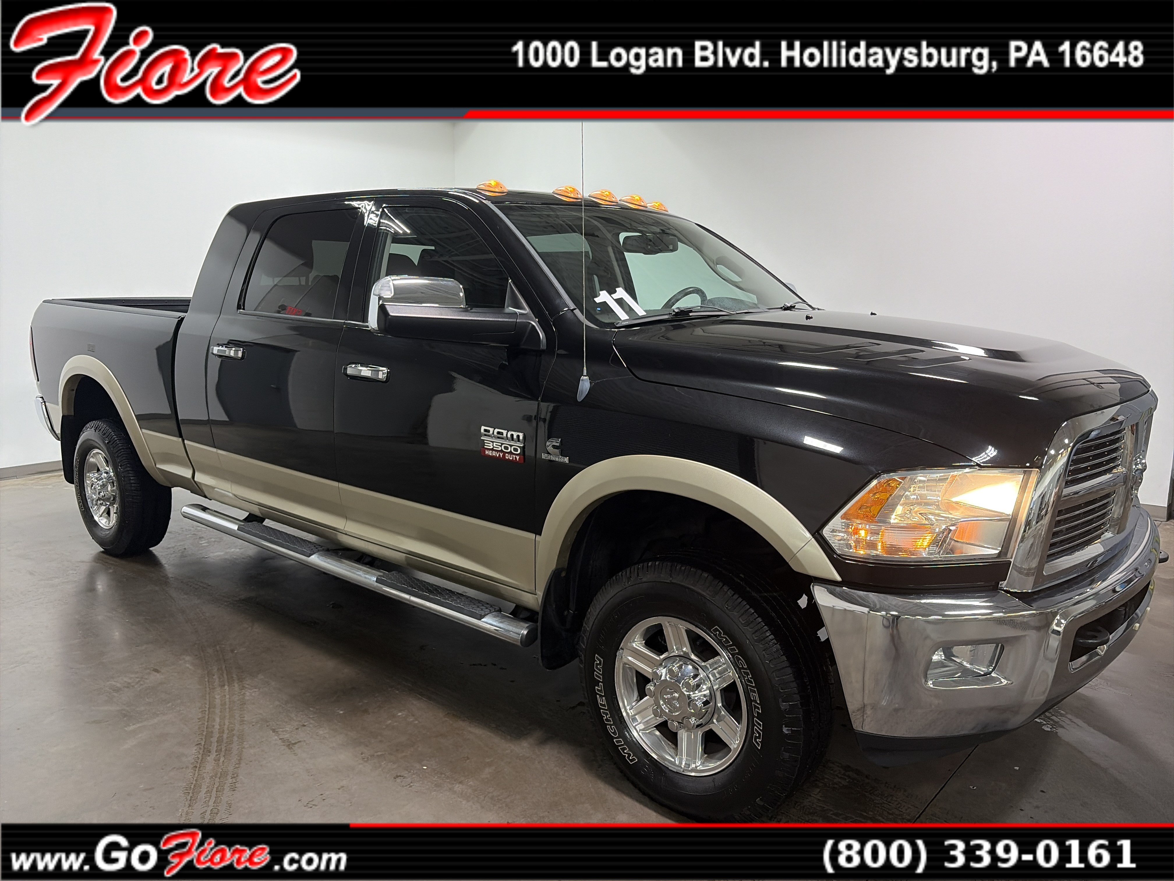 Used 2011 RAM 3500 Laramie w/ HD Snow Plow Prep Group AWD/4WD image 1