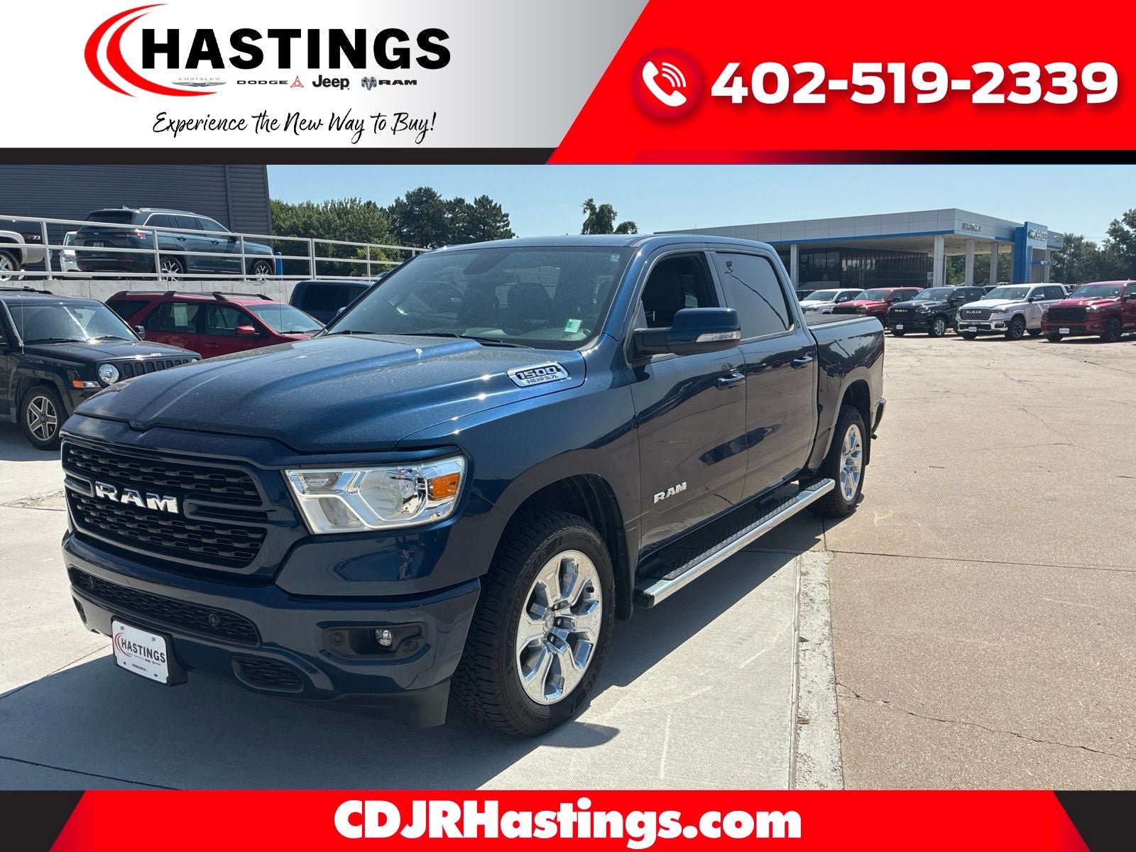 Used 2022 RAM 1500 Big Horn AWD/4WD image 1