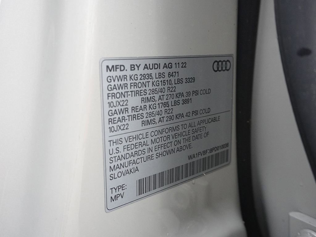 Used 2023 Audi Q8 Prestige AWD/4WD image 67