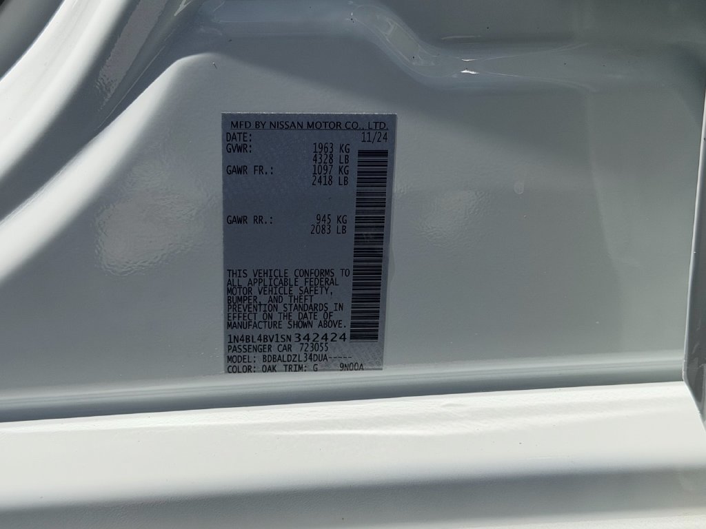 Used 2025 Nissan Altima 2.5 S FWD image 21