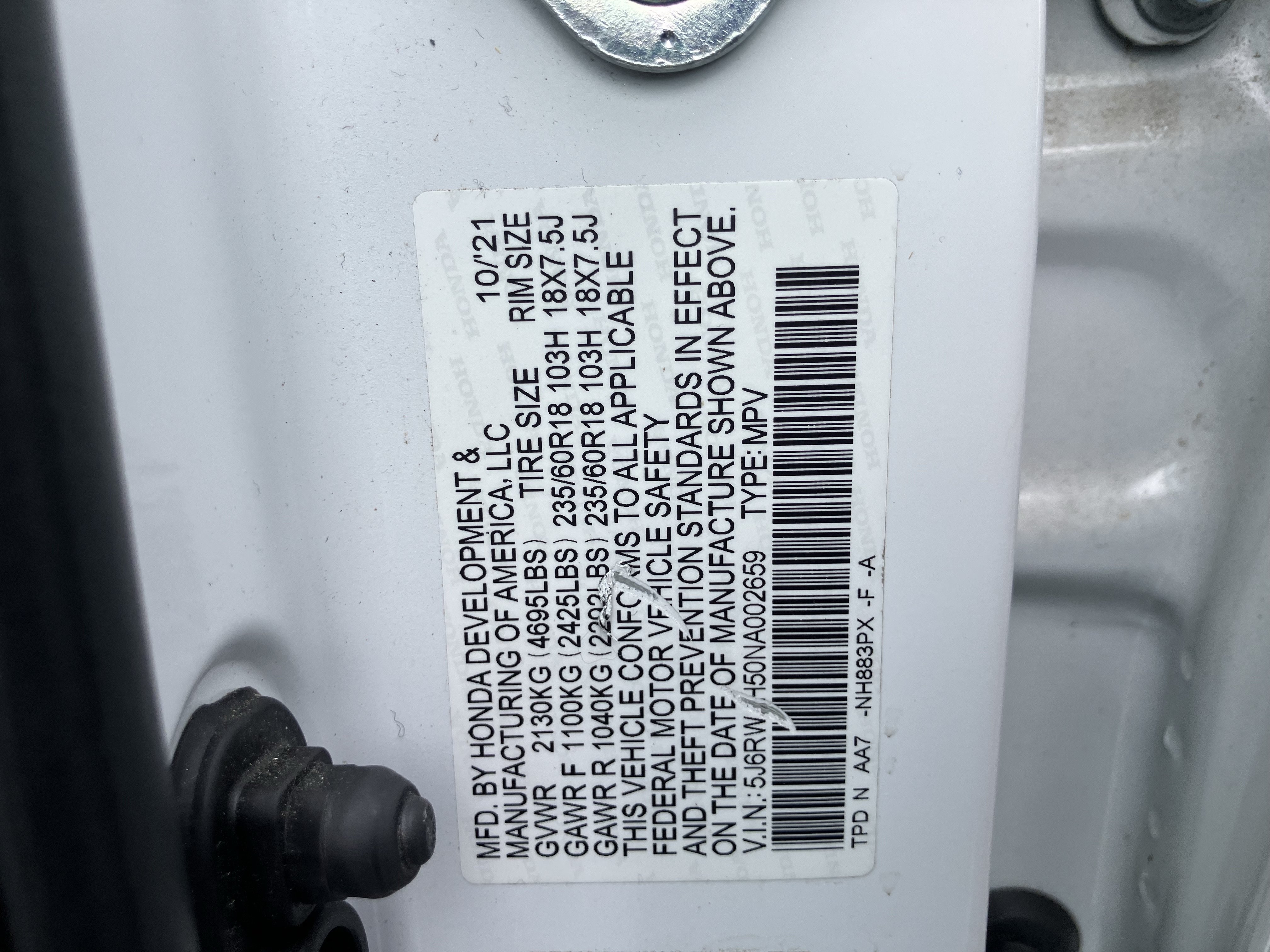 Certified 2022 Honda CR-V EX image 38