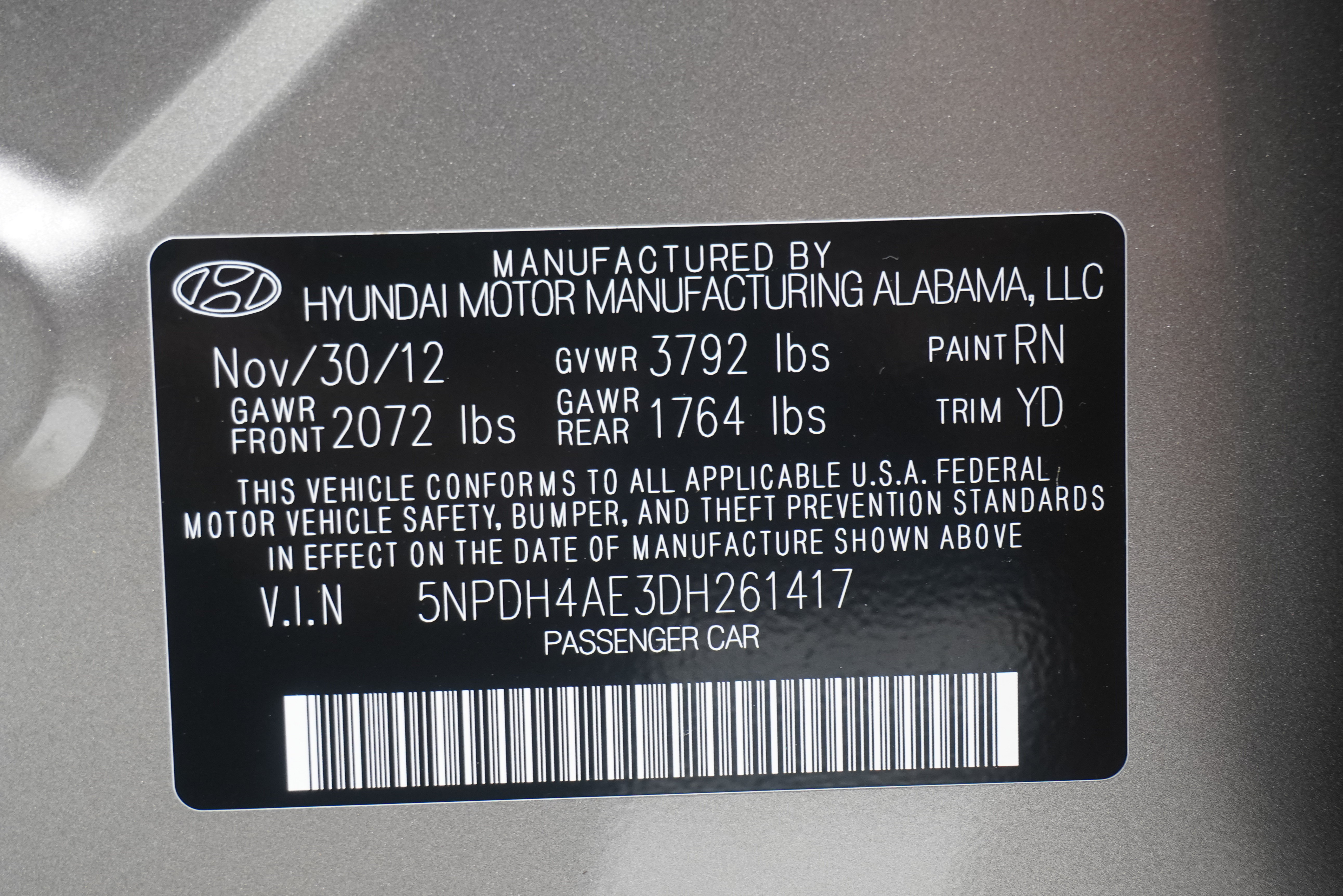 Used 2013 Hyundai Elantra GLS w/ Preferred Pkg FWD image 31