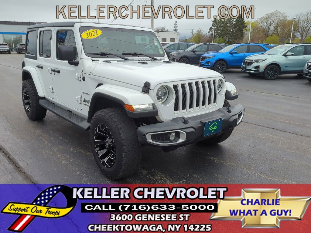 Used 2021 Jeep Wrangler Unlimited Sahara w/ Dual Top Group