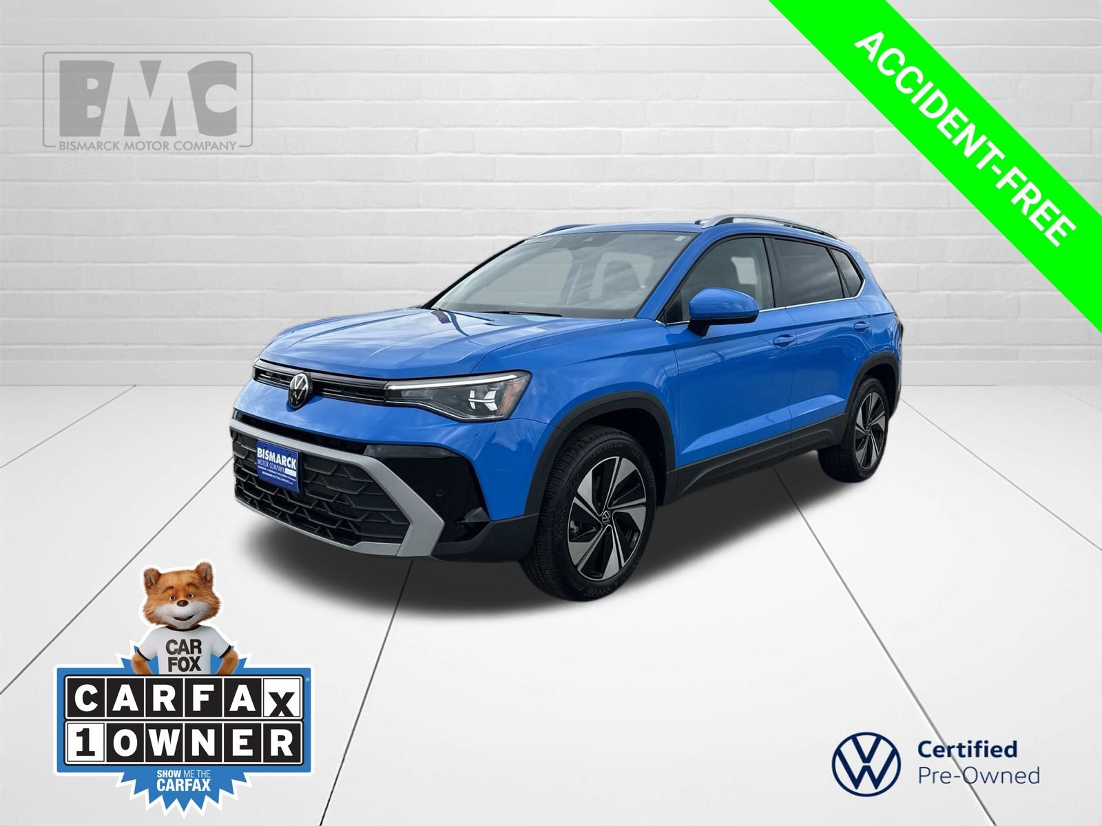 Certified 2025 Volkswagen Taos SE AWD/4WD image 1