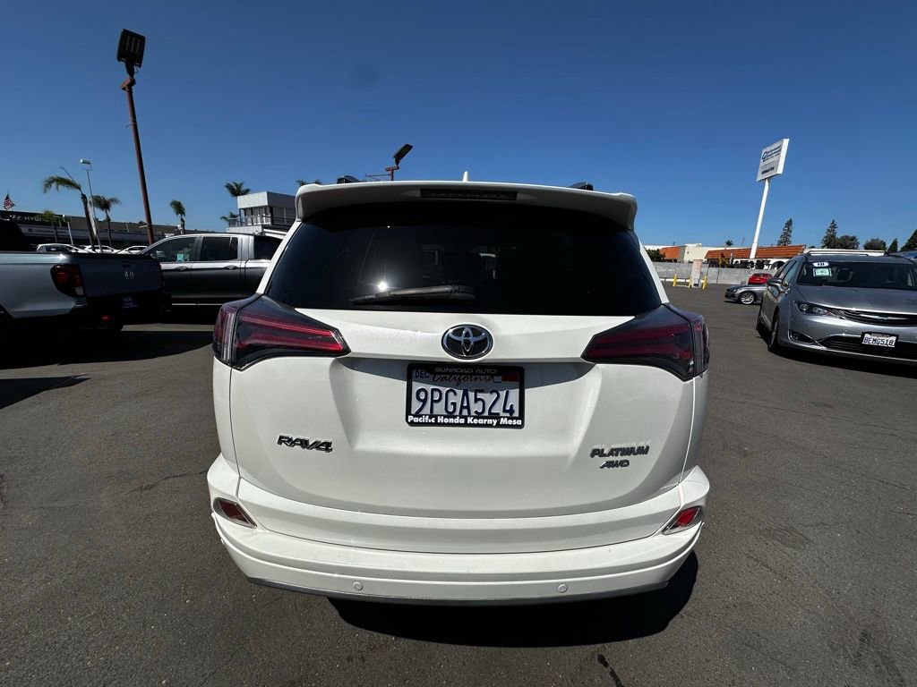 Used 2017 Toyota RAV4 Platinum w/ All Weather Liner Package AWD/4WD image 5