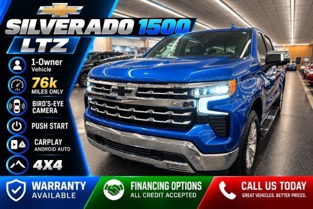 Used 2022 Chevrolet Silverado 1500 LTZ w/ Technology Package AWD/4WD image 1