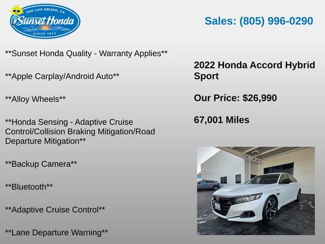 Used 2022 Honda Accord Sport image 5