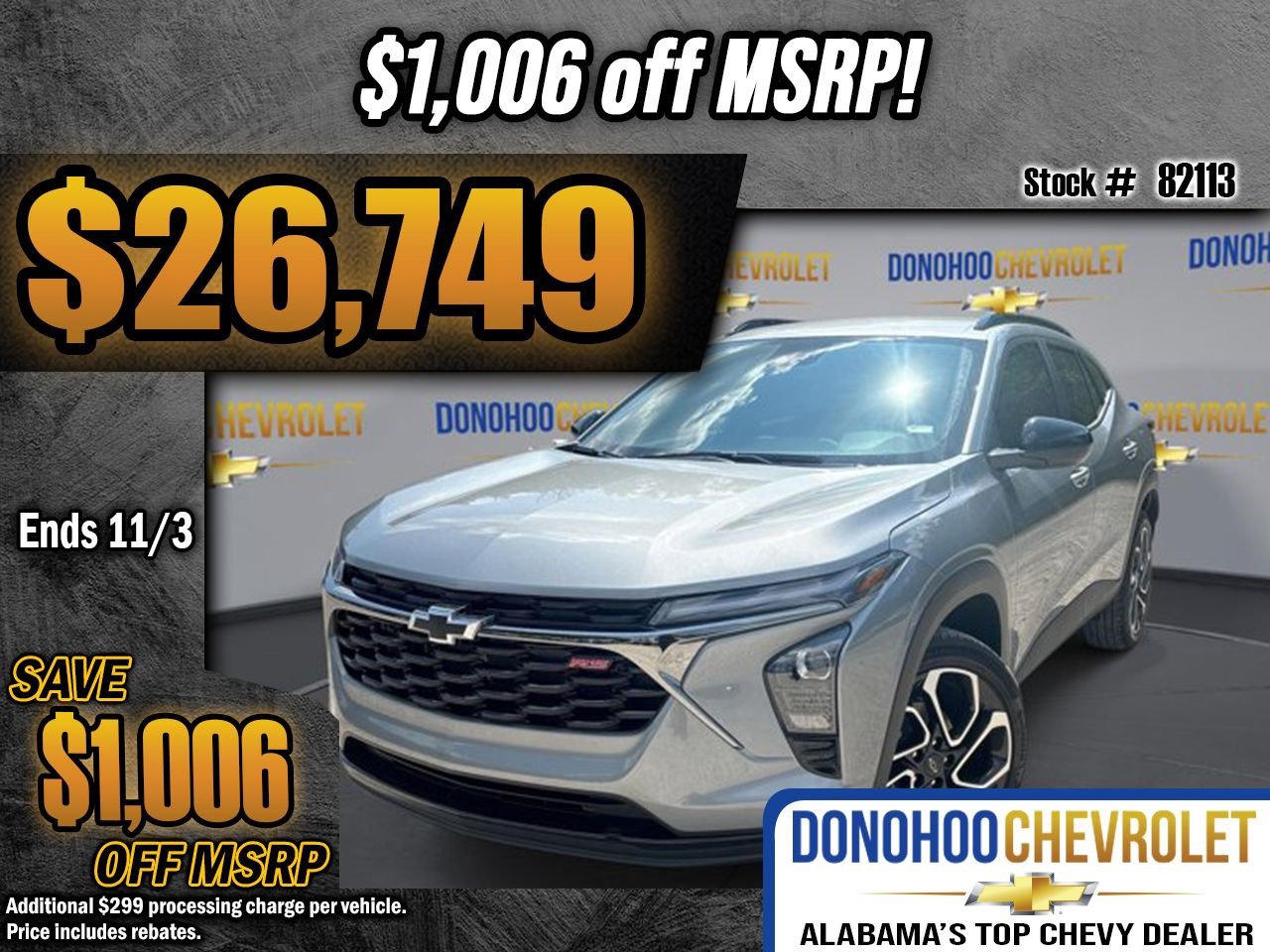 New 2026 Chevrolet Trax RS w/ Driver Confidence Package