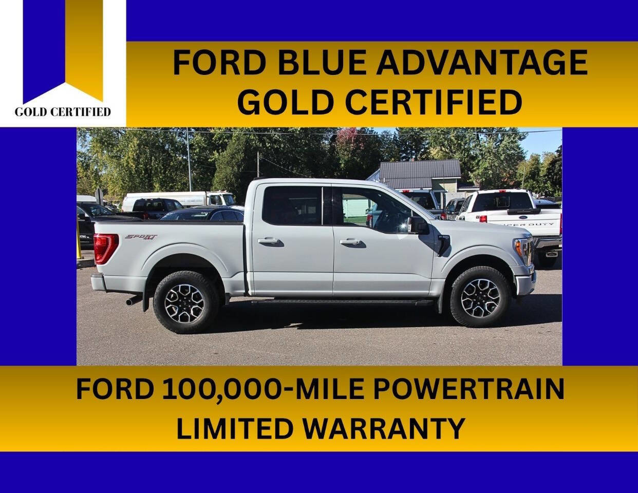 Certified 2023 Ford F150 XLT w/ Equipment Group 302A High image 1