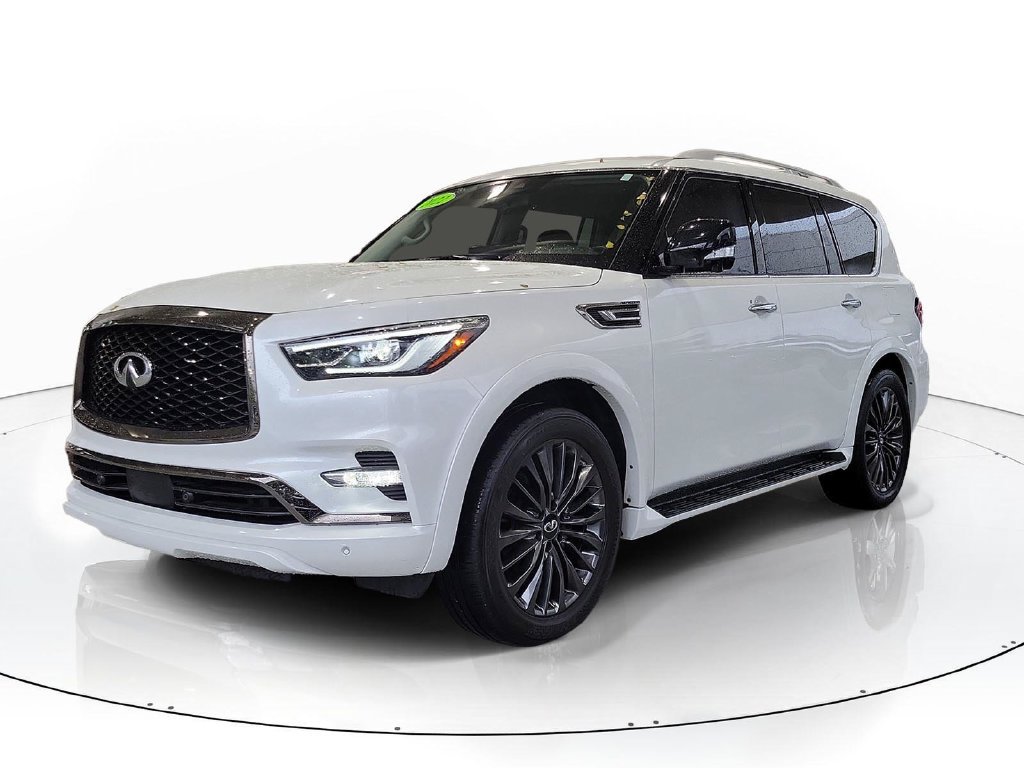 Used 2022 INFINITI QX80 Premium Select w/ All-Season Package RWD image 3