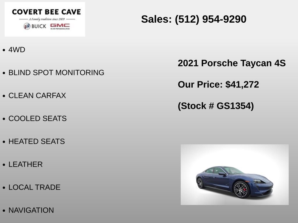 Used 2021 Porsche Taycan 4S image 6