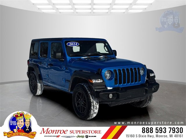 Certified 2024 Jeep Wrangler Sport S image 1