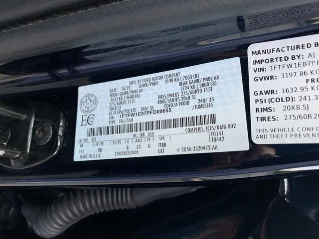 Used 2023 Ford F150 Lariat w/ Equipment Group 502A High AWD/4WD image 33