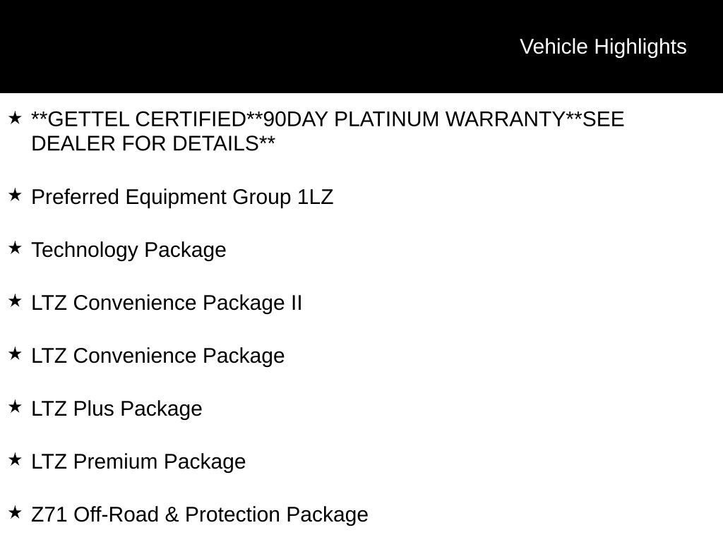 Used 2023 Chevrolet Silverado 1500 LTZ w/ LTZ Premium Package AWD/4WD image 10