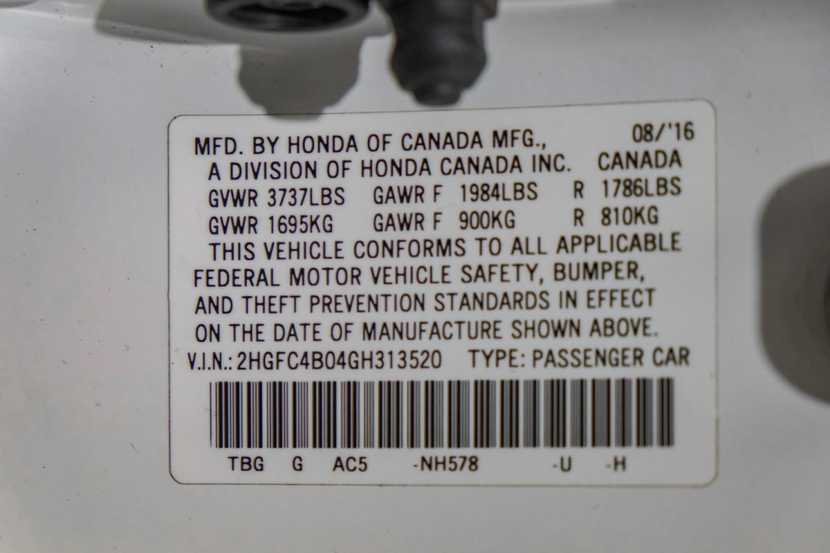 Used 2016 Honda Civic LX-P image 55
