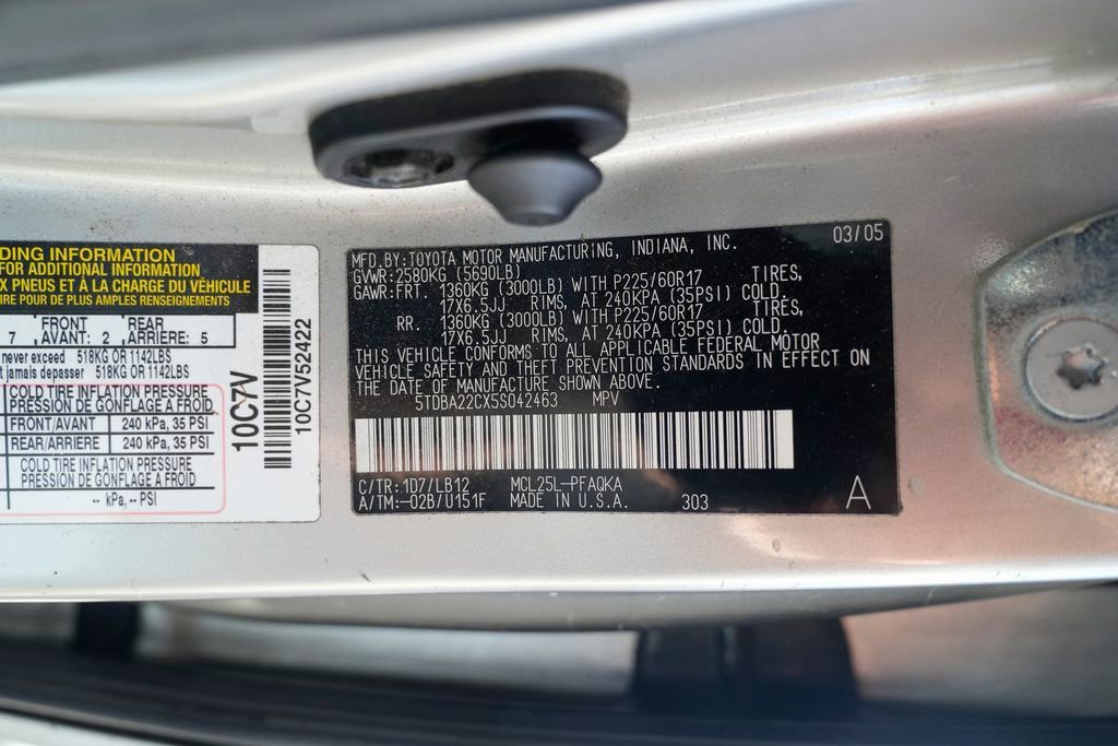 Used 2005 Toyota Sienna XLE image 48