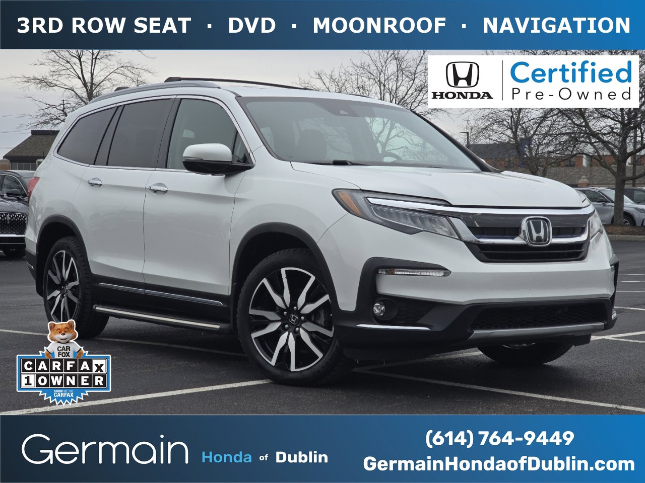 Certified 2020 Honda Pilot Touring image 1