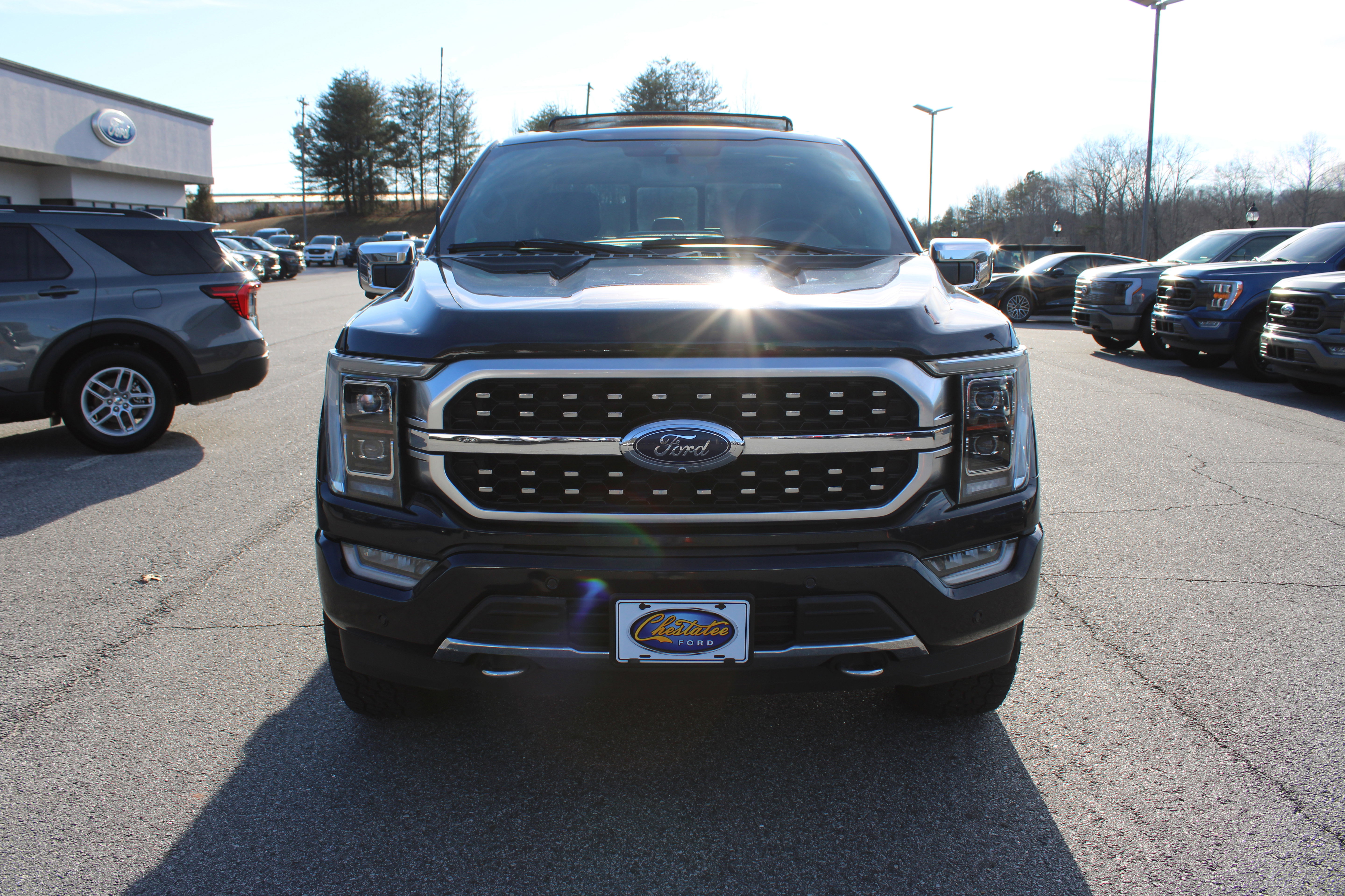 Used 2021 Ford F150 Platinum w/ Equipment Group 701A High image 3