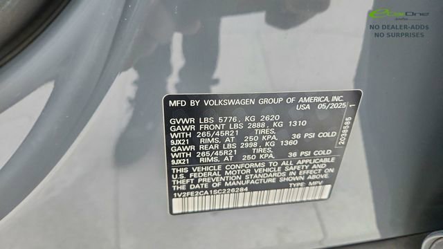 Used 2025 Volkswagen Atlas Cross Sport SEL Premium R-Line AWD/4WD image 68