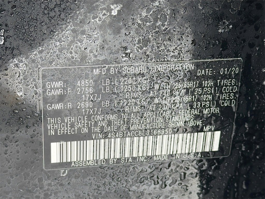 Used 2020 Subaru Outback Premium w/ Popular Package #1 image 33