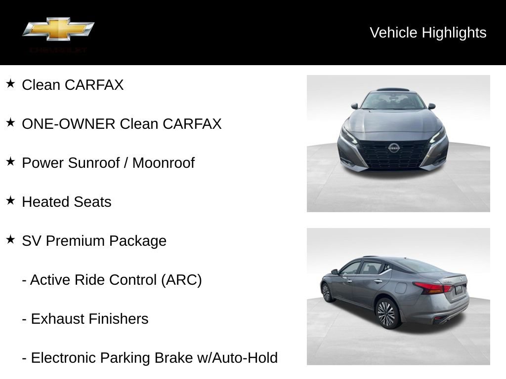 Used 2024 Nissan Altima 2.5 SV w/ SV Premium Package image 18