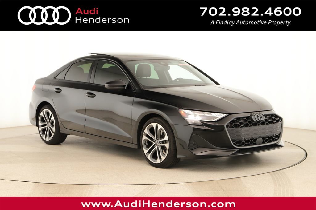 Certified 2025 Audi A3 2.0T Premium w/ Black Optic Package image 1