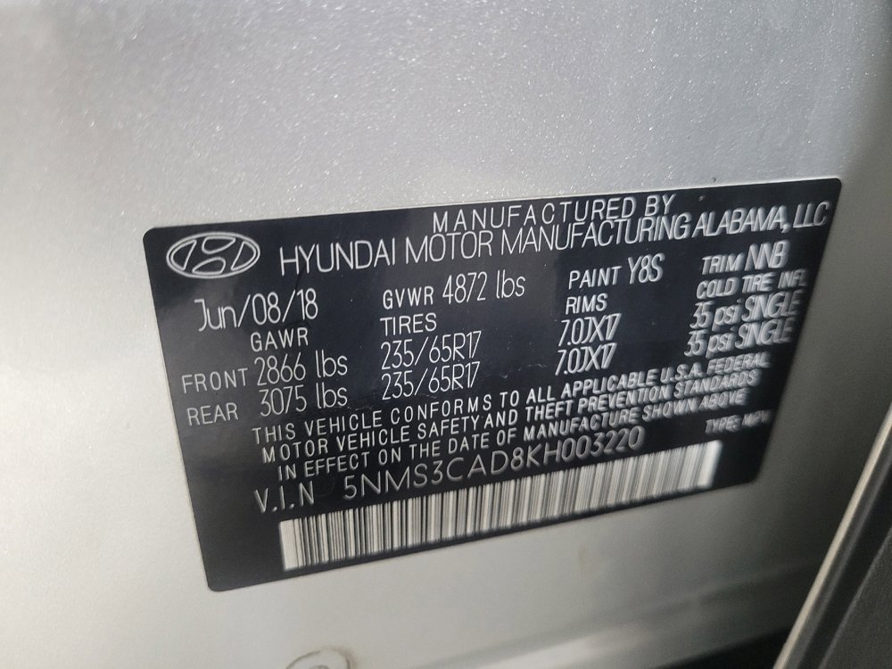 Used 2019 Hyundai Santa Fe SEL AWD/4WD image 33