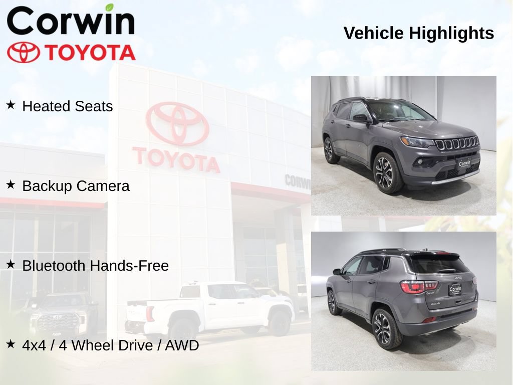 Used 2023 Jeep Compass Limited AWD/4WD image 11