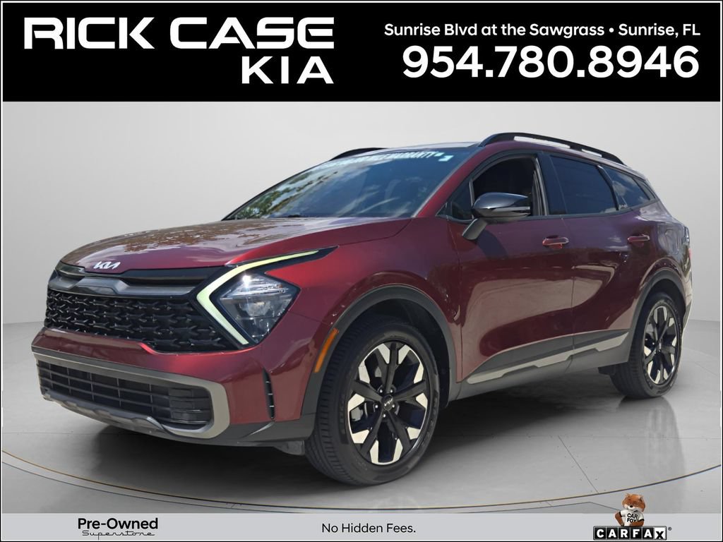 Certified 2023 Kia Sportage X-Line w/ X-Line Premium Package AWD/4WD image 1