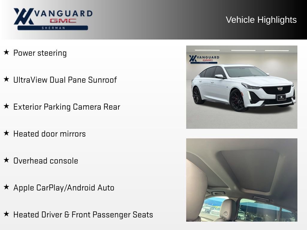 Used 2020 Cadillac CT5 Sport w/ Cold Weather Package image 5