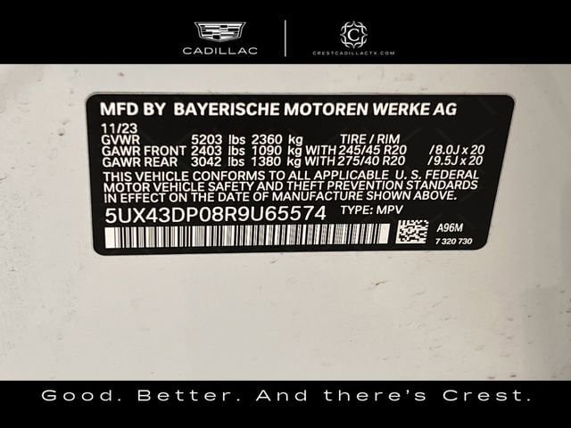 Used 2024 BMW X3 sDrive30i w/ Premium Package RWD image 30