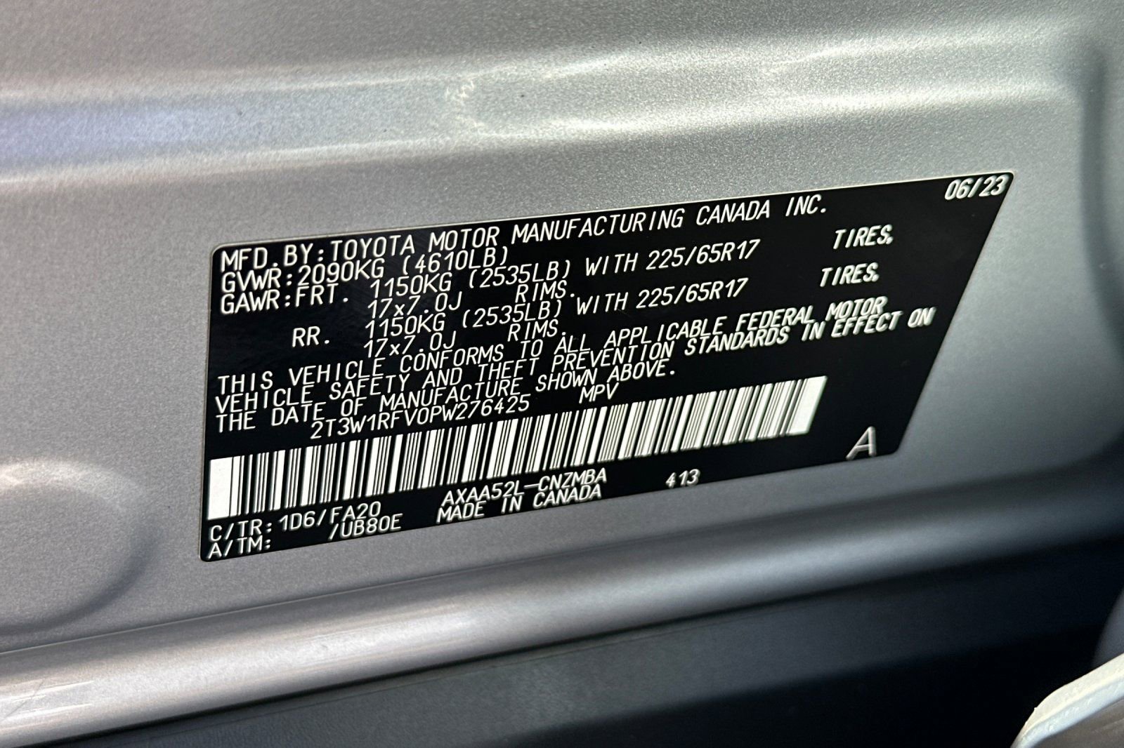 Certified 2023 Toyota RAV4 XLE w/ Convenience Package FWD image 28
