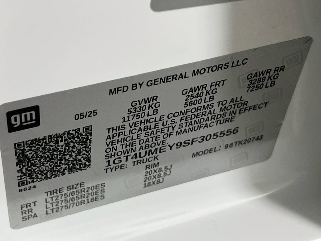 New 2025 GMC Sierra 2500 SLE w/ SLE Value Package; AWD/4WD image 26