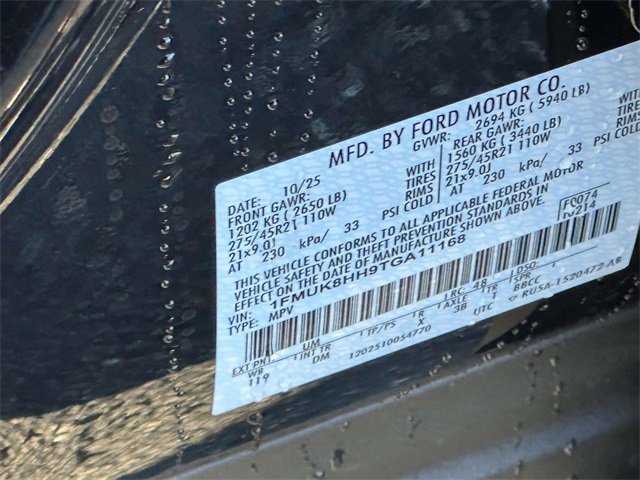 New 2026 Ford Explorer Platinum w/ LUX Leather Package image 21